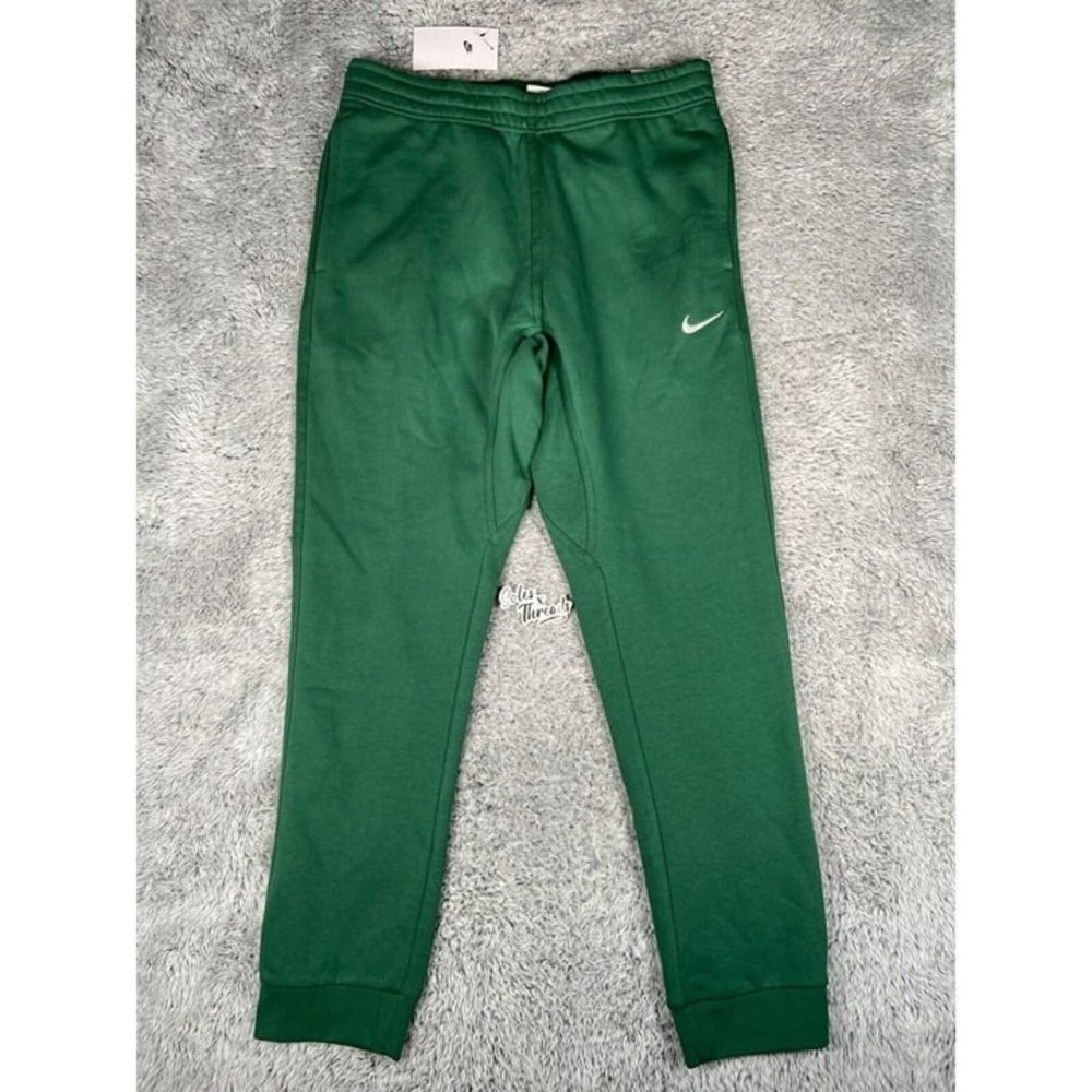 Nike NSW Club Fleece Tapered Cuffed Pants Size S-XL Men Gorge Green